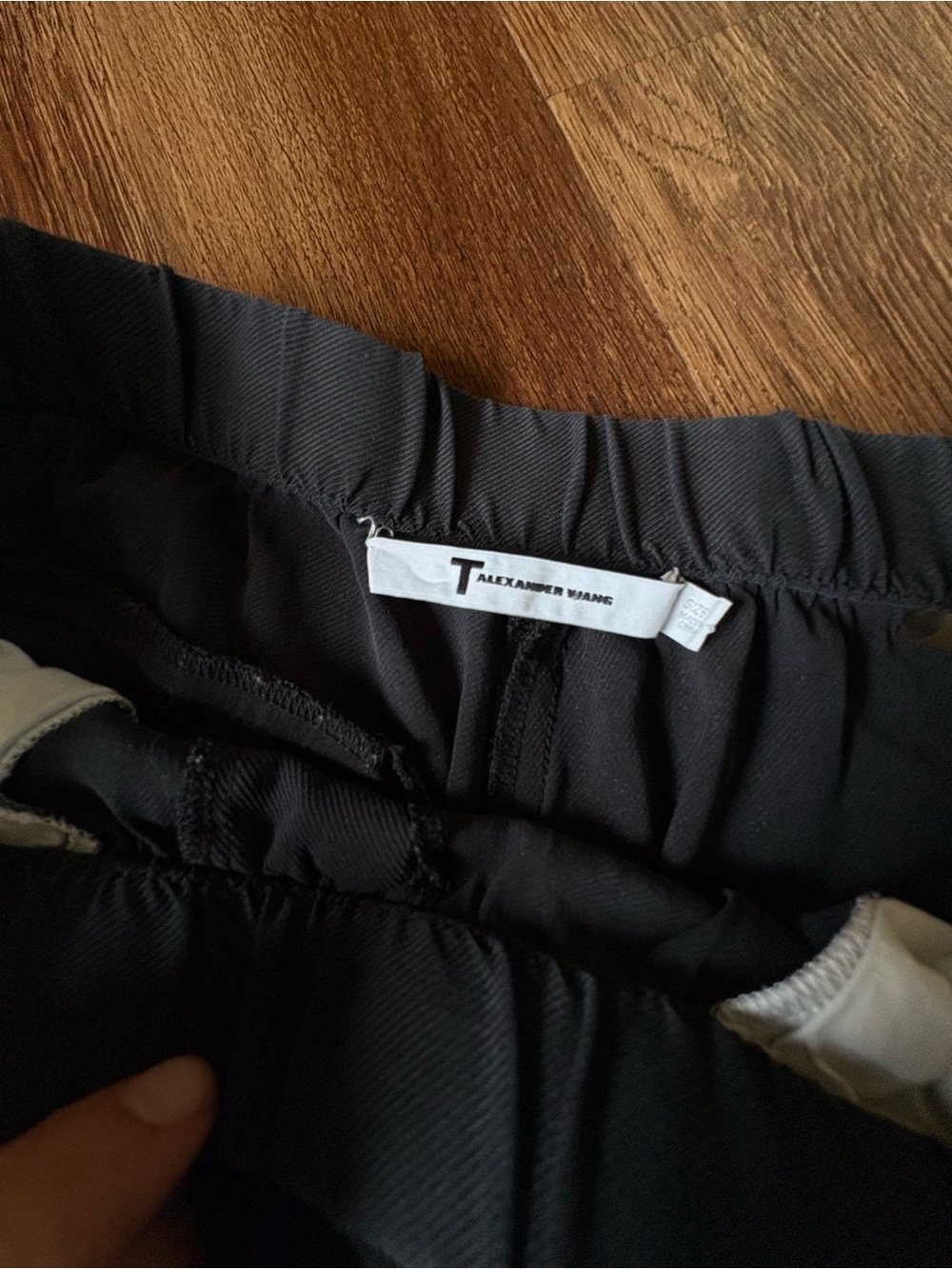 T by Alexander Wang Silk Track Shorts 2 28” - Picture 6 of 7